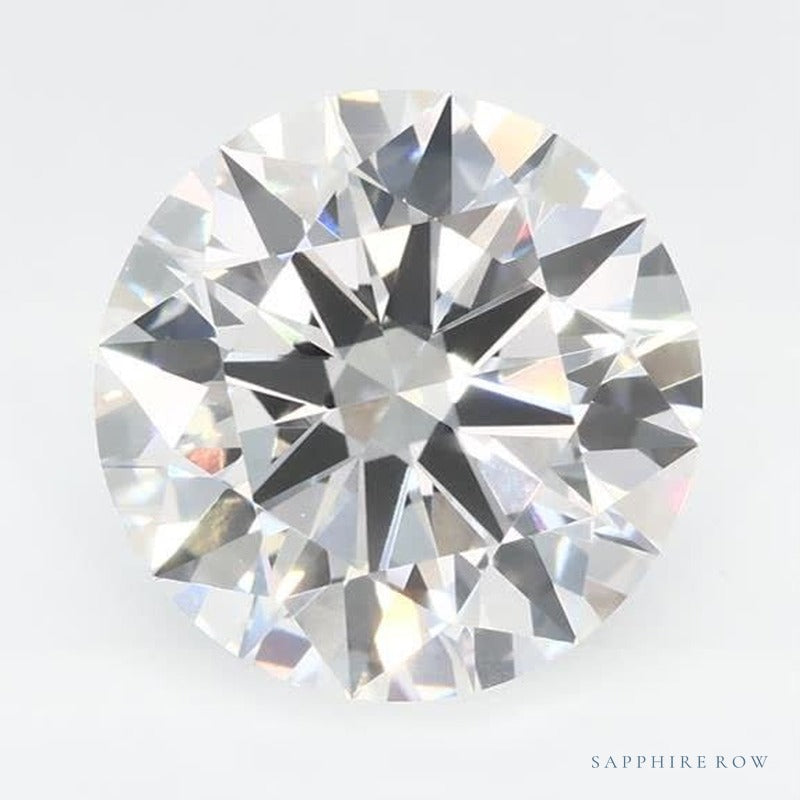 2.70 ct lab-grown diamond, round cut | Sapphire Row · cut7