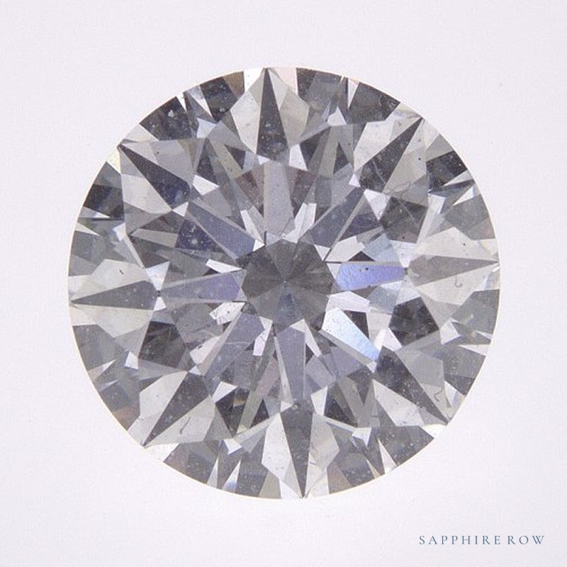 2.70 ct lab-grown diamond, round cut | Sapphire Row · cut7