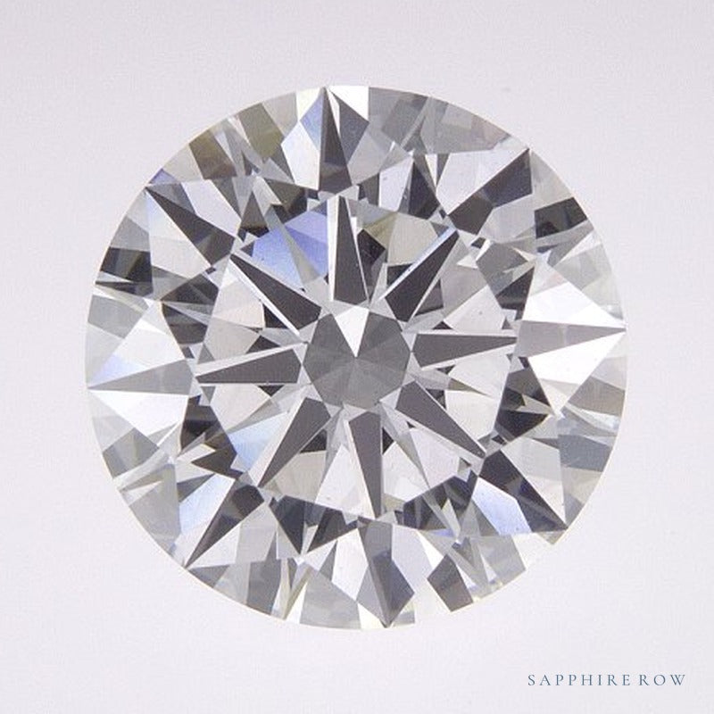 2.70 ct lab-grown diamond, round cut | Sapphire Row · cut7