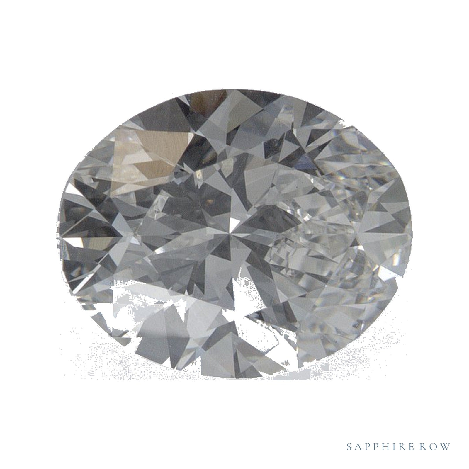 2.69 ct lab-grown diamond, oval cut | Sapphire Row · cut4