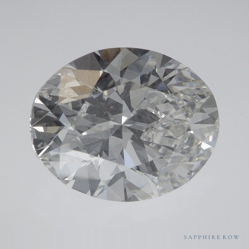 2.69 ct lab-grown diamond, oval cut | Sapphire Row · cut7