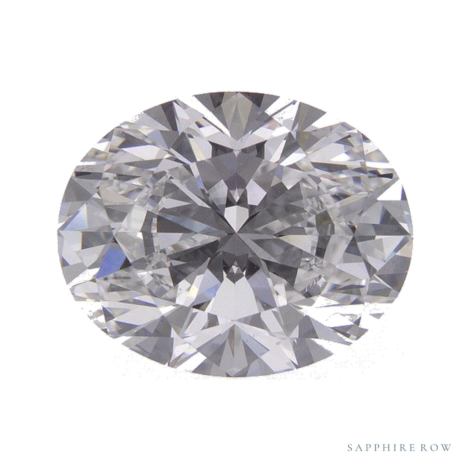 2.69 ct Oval Lab-Grown Diamond – D VVS2 — Sapphire Row · cut · cut2 · cut3 · cut4