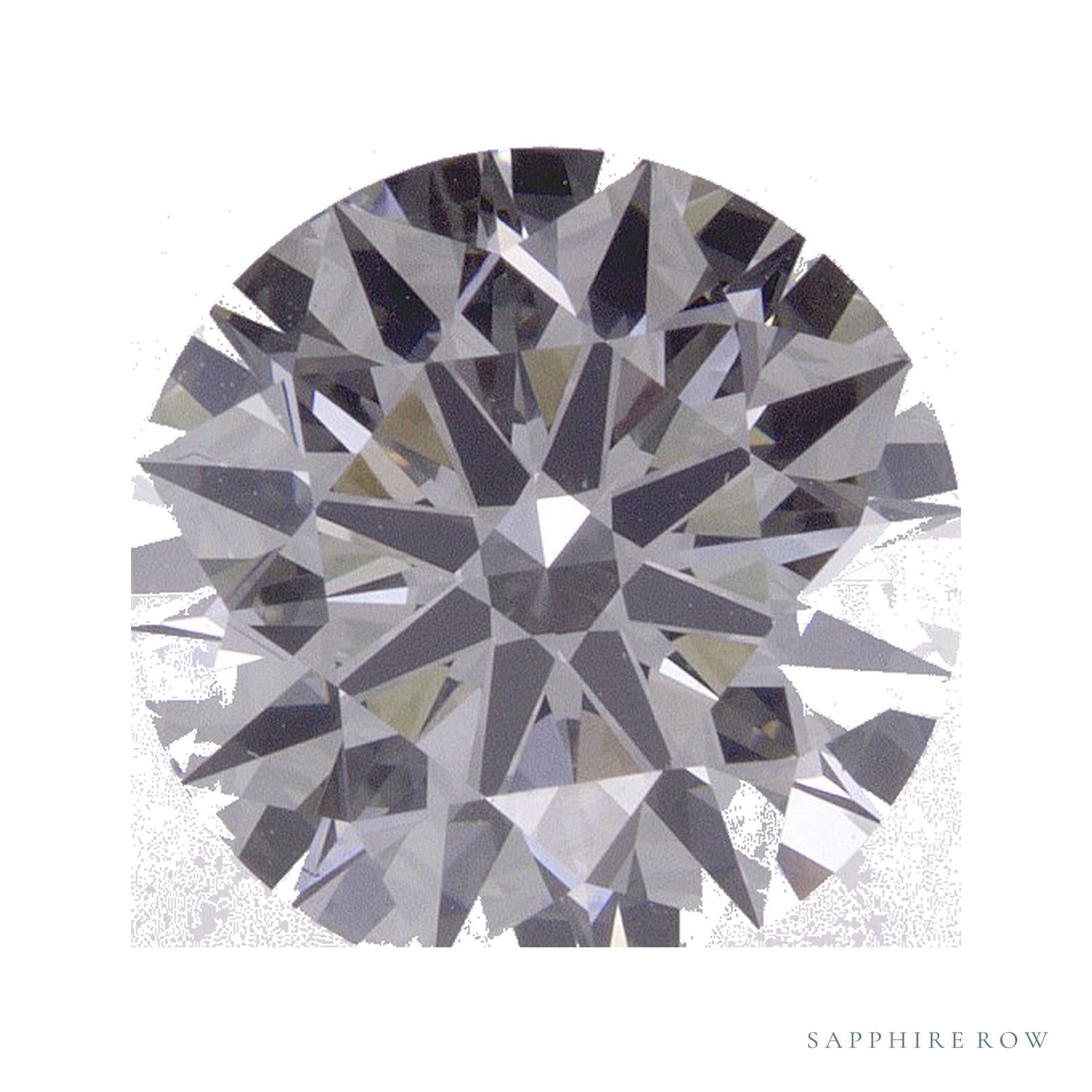 2.69 ct lab-grown diamond, round cut | Sapphire Row