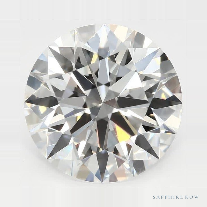 2.69 ct lab-grown diamond, round cut | Sapphire Row · cut7