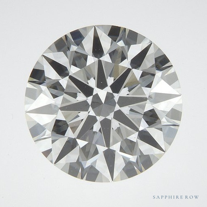 2.68 ct lab-grown diamond, round cut | Sapphire Row · cut7