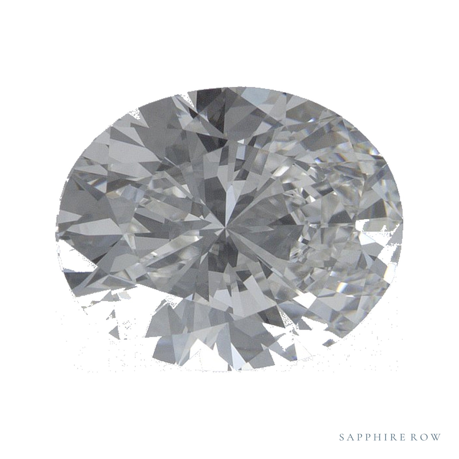 2.68 ct Oval Lab-Grown Diamond – E VS1 — Sapphire Row · cut · cut2 · cut3 · cut4