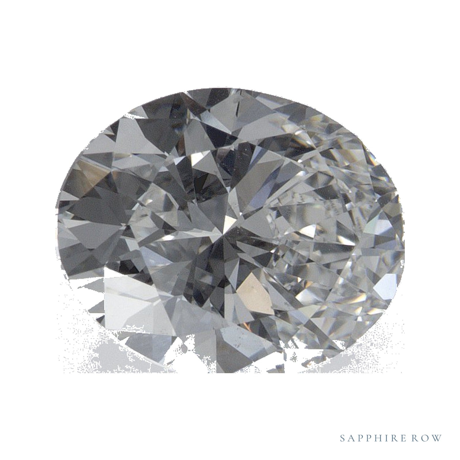 2.68 ct Oval Lab-Grown Diamond – D VVS2 — Sapphire Row · cut · cut2 · cut3 · cut4