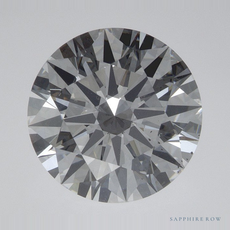 2.68 ct lab-grown diamond, round cut | Sapphire Row · cut7