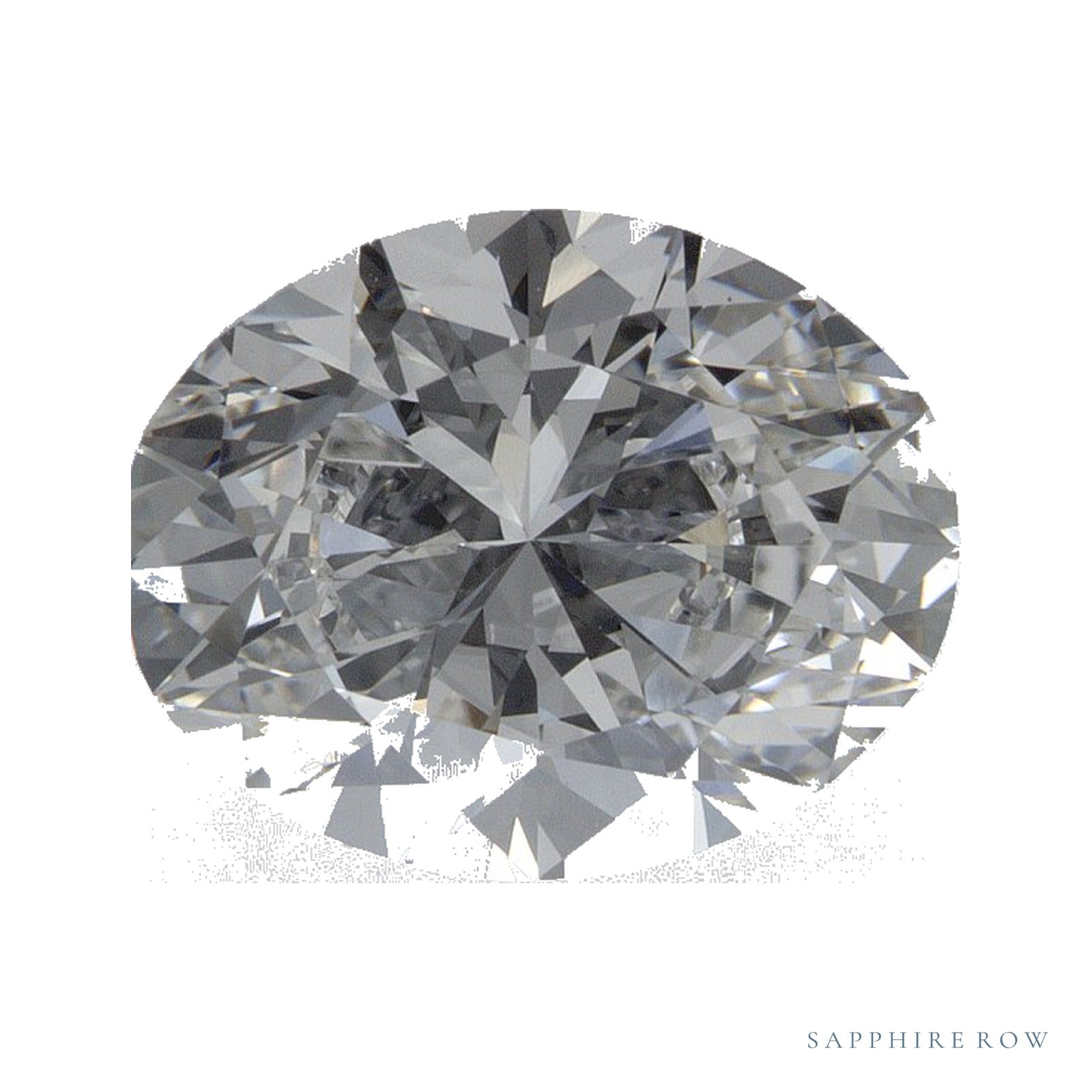 2.67 ct lab-grown diamond, oval cut | Sapphire Row · cut4