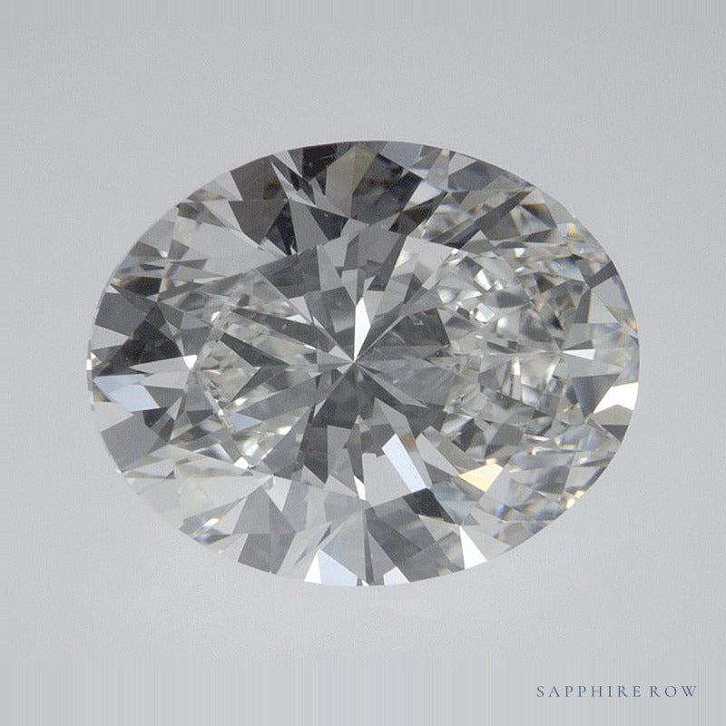2.67 ct lab-grown diamond, oval cut | Sapphire Row · cut6