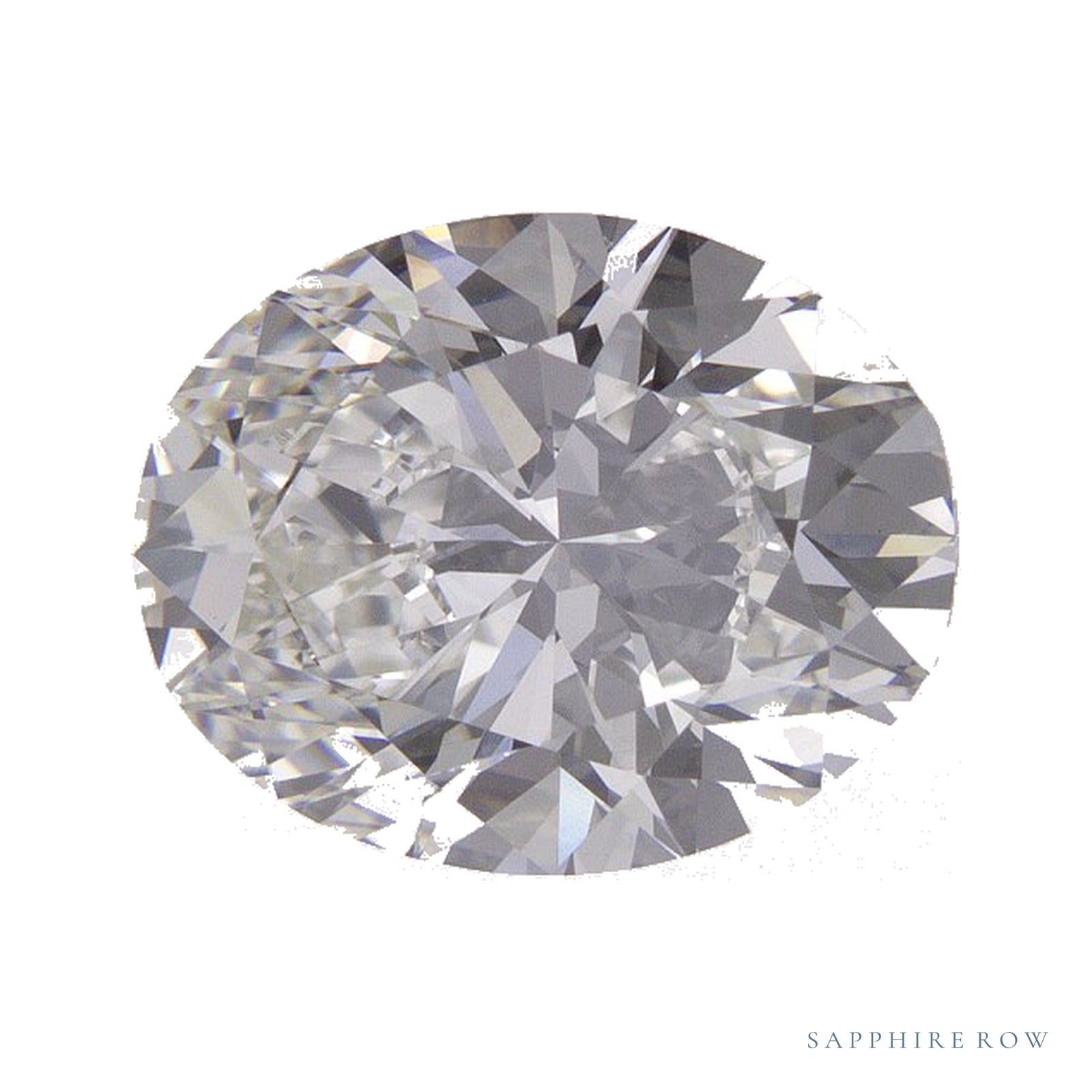 2.67 ct Oval Lab-Grown Diamond – F VVS2 — Sapphire Row · cut · cut2 · cut3 · cut4