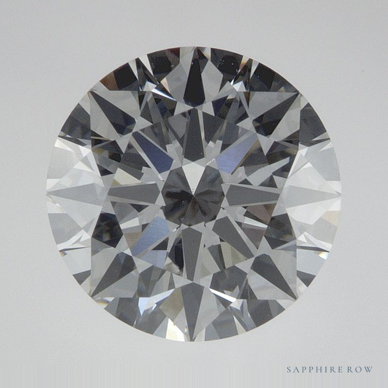 2.66 ct lab-grown diamond, round cut | Sapphire Row · cut7
