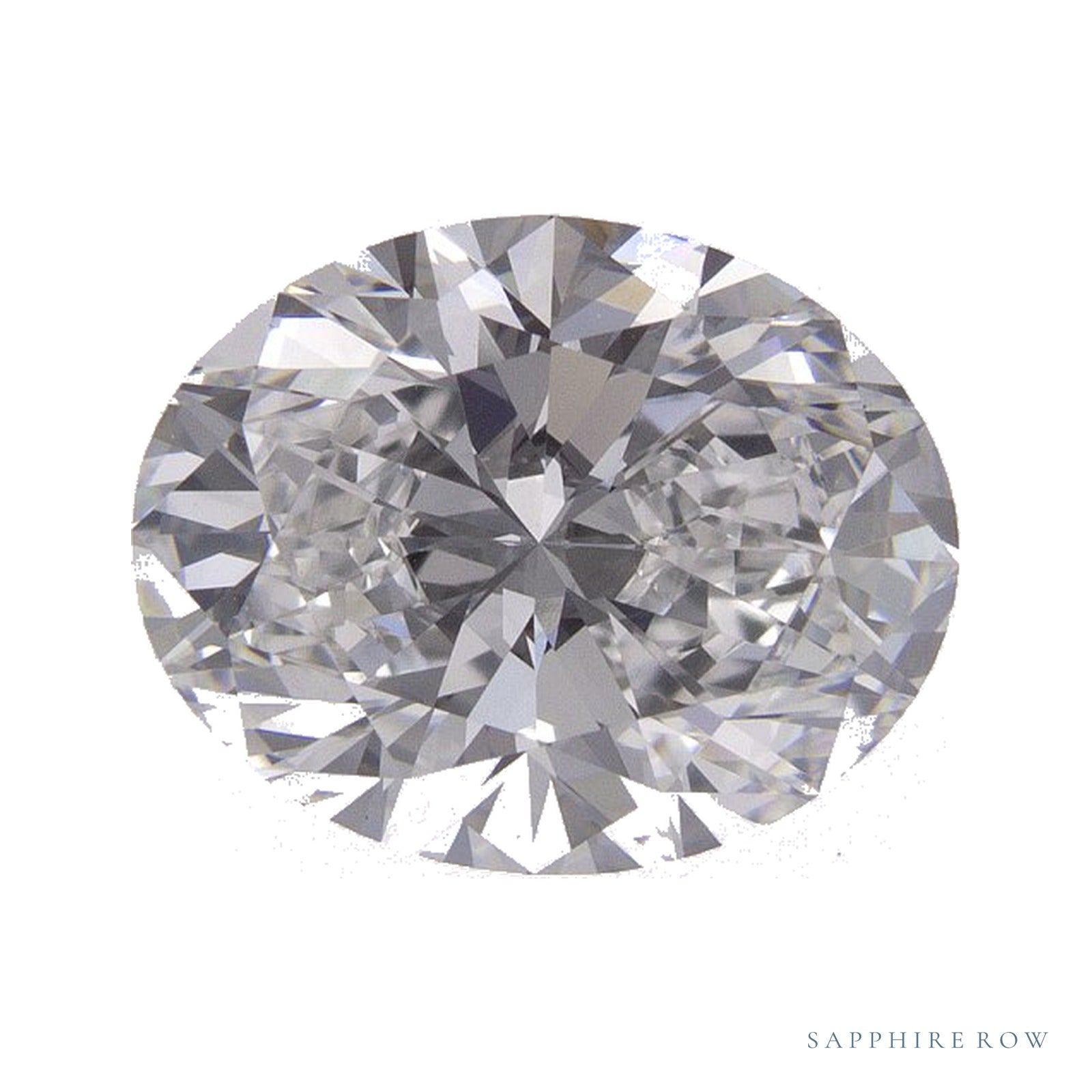 2.66 ct lab-grown diamond, oval cut | Sapphire Row · cut4