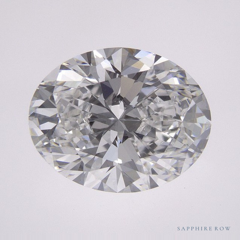 2.66 ct lab-grown diamond, oval cut | Sapphire Row · cut6