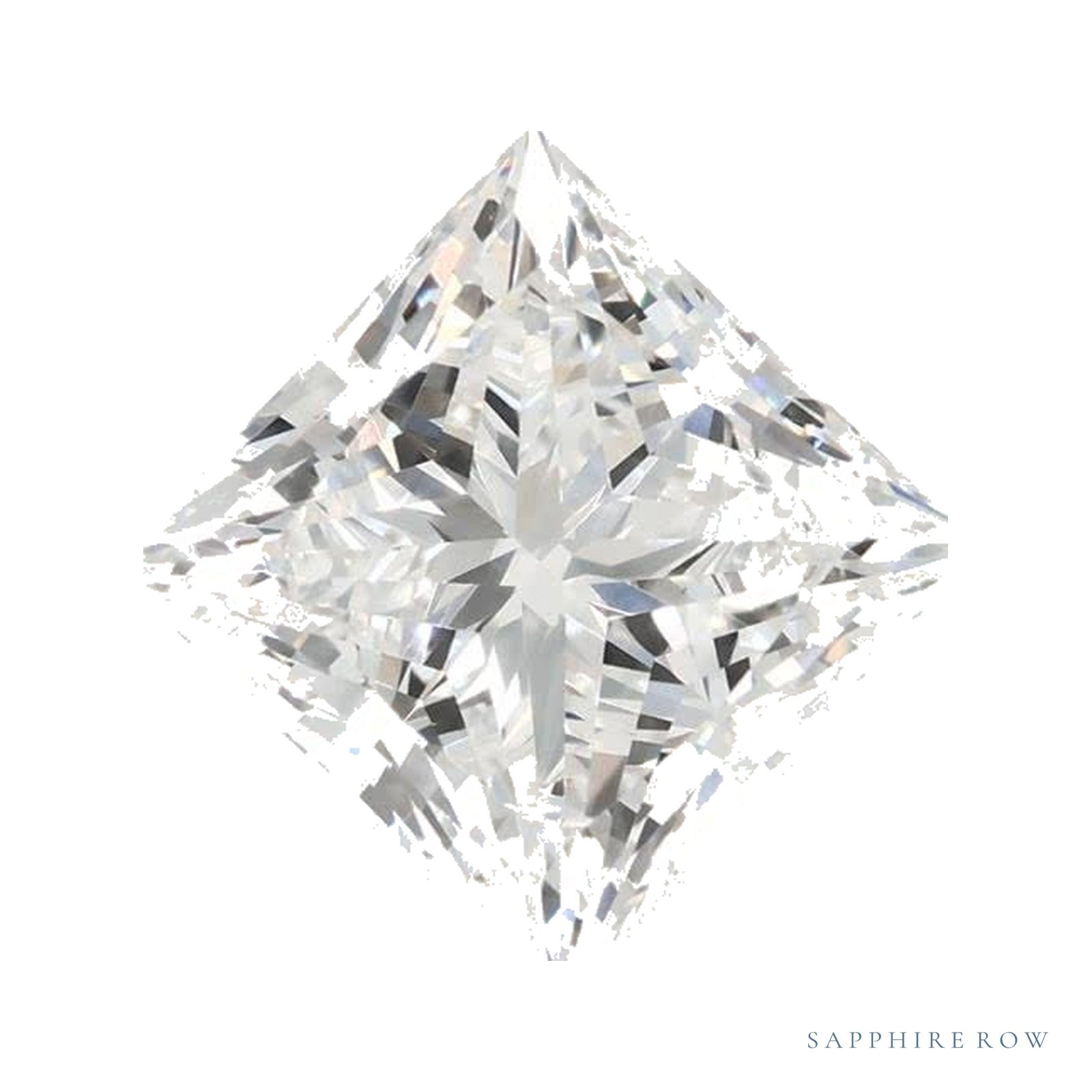 2.66 ct Square Lab-Grown Diamond – E VS1 — Sapphire Row · cut · cut2 · cut3 · cut4
