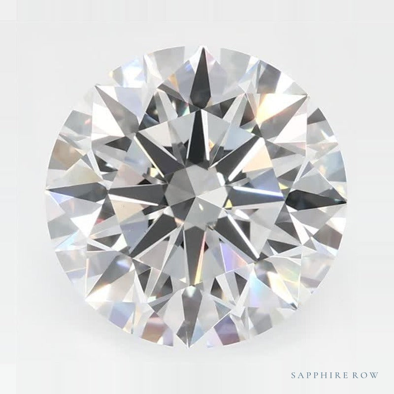 2.65 ct lab-grown diamond, round cut | Sapphire Row · cut7