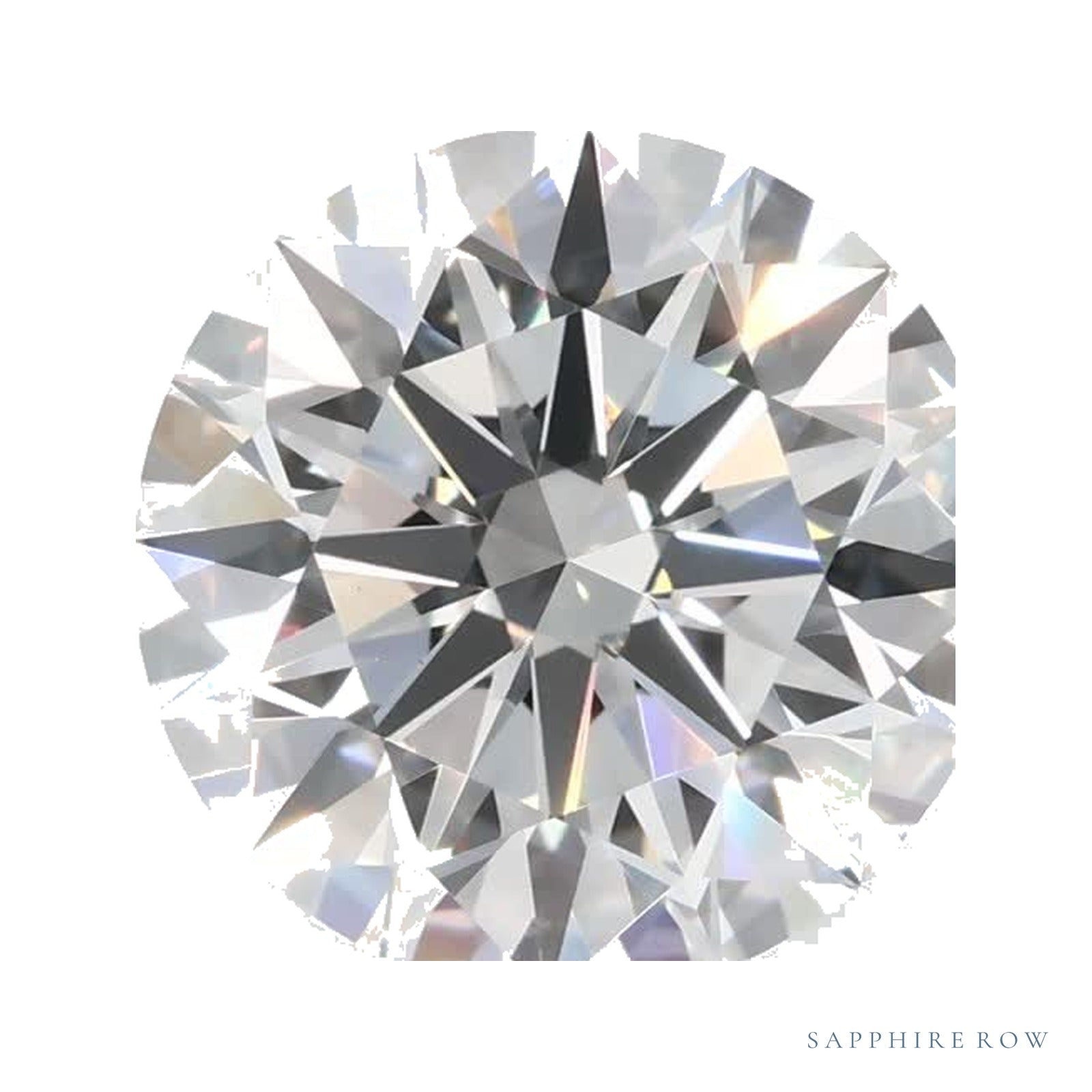 2.65 ct lab-grown diamond, round cut | Sapphire Row · cut4
