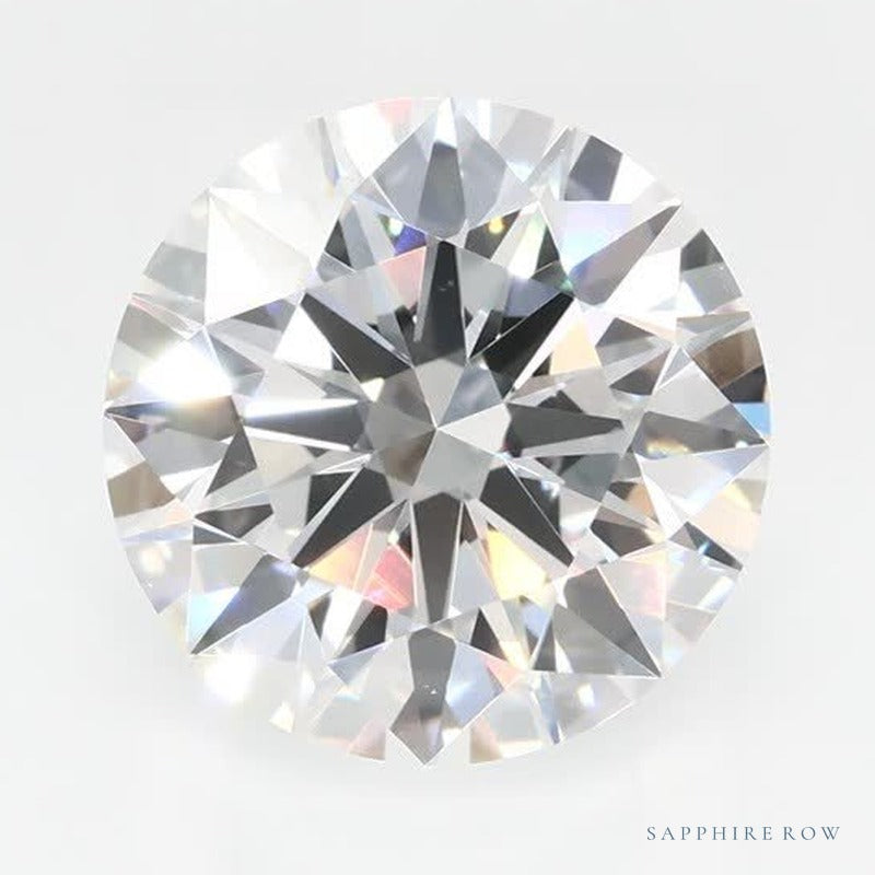 2.65 ct lab-grown diamond, round cut | Sapphire Row · cut7