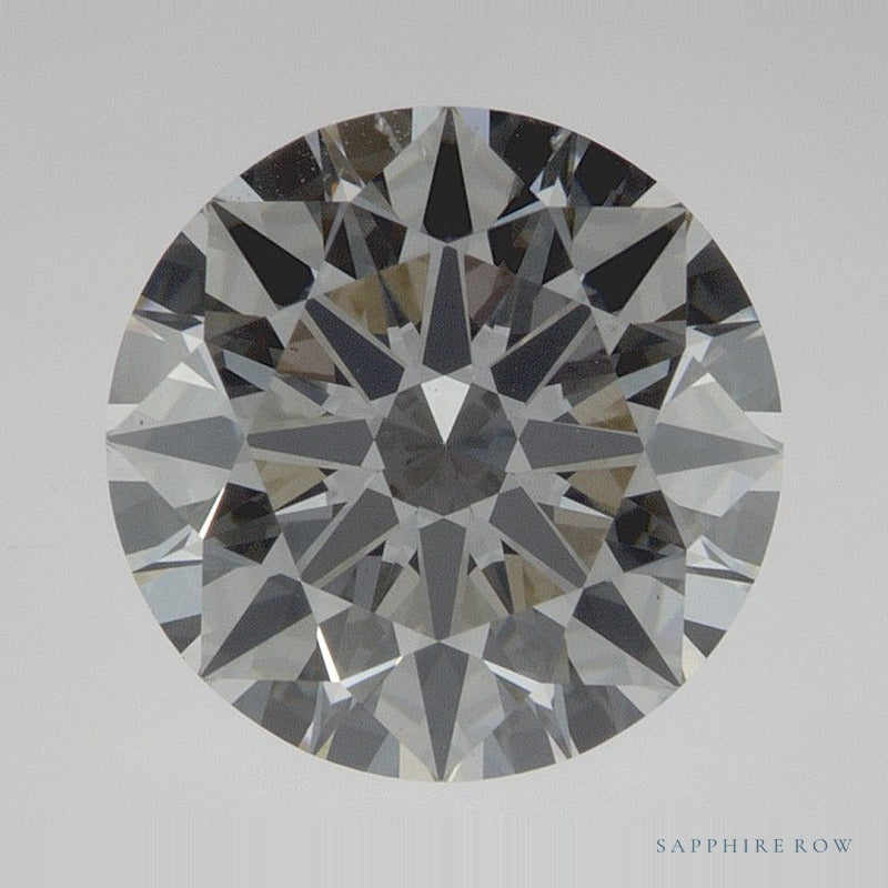 2.64 ct lab-grown diamond, round cut | Sapphire Row · cut7