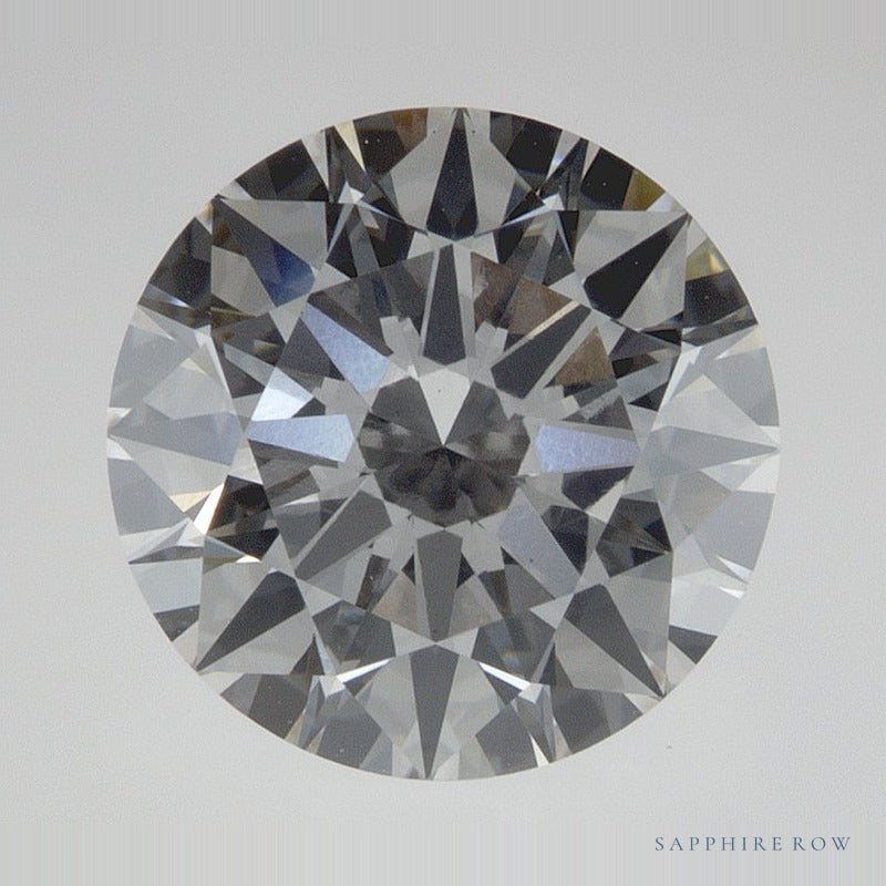 2.64 ct lab-grown diamond, round cut | Sapphire Row · cut7