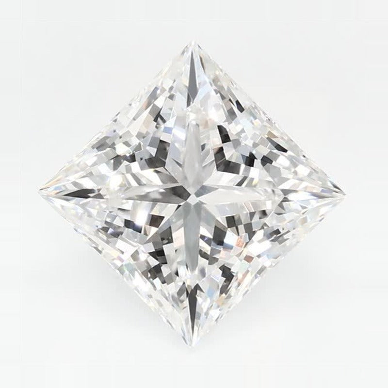 2.64 ct lab-grown diamond, square cut | Sapphire Row · cut7