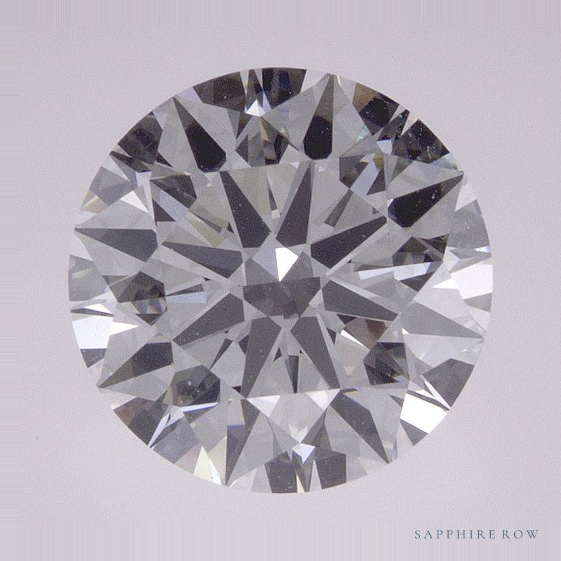 2.64 ct lab-grown diamond, round cut | Sapphire Row · cut7