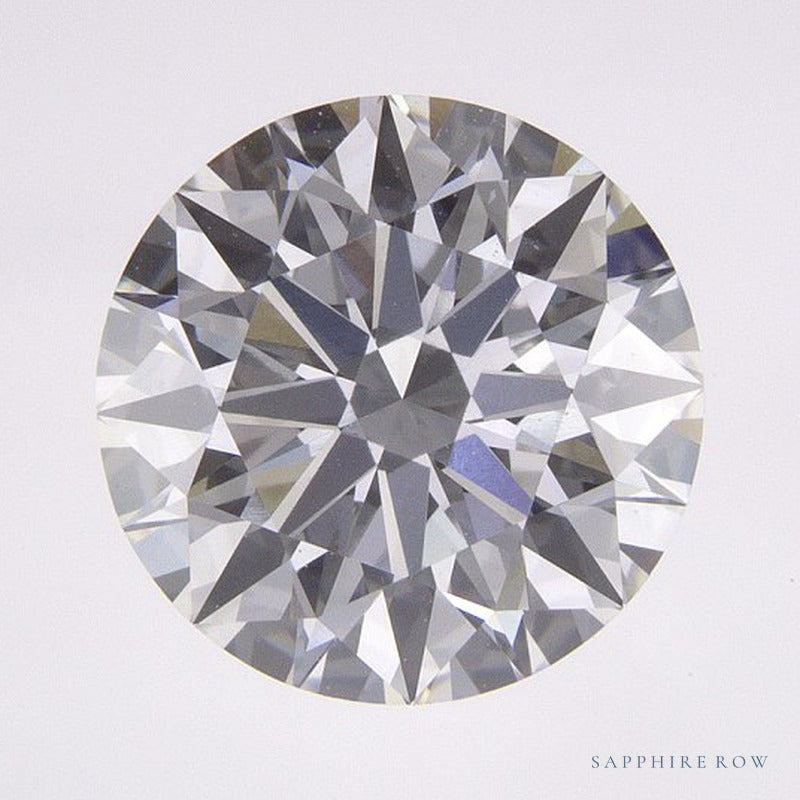 2.63 ct lab-grown diamond, round cut | Sapphire Row · cut7