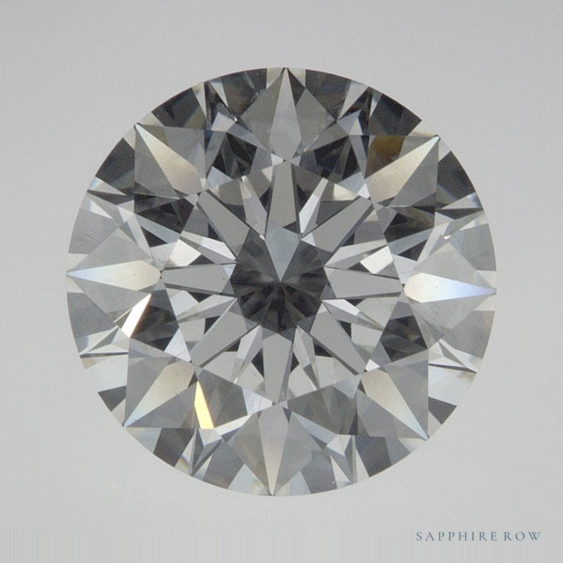 2.62 ct lab-grown diamond, round cut | Sapphire Row · cut7
