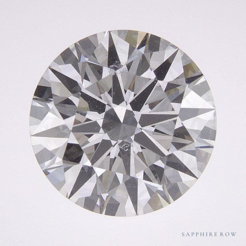 2.61 ct lab-grown diamond, round cut | Sapphire Row · cut7
