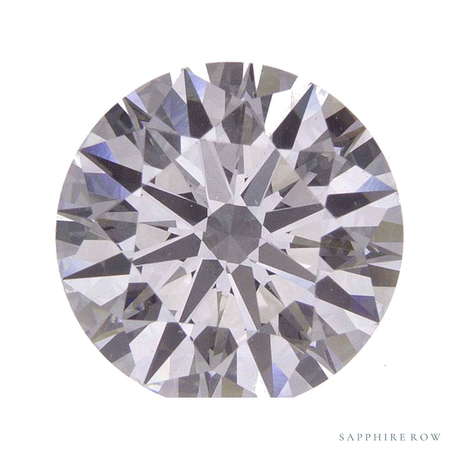 2.61 ct lab-grown diamond, round cut | Sapphire Row · cut4