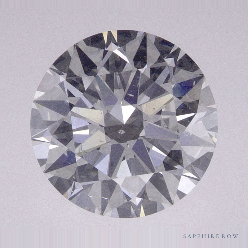 2.60 ct natural diamond, round cut | Sapphire Row · cut7