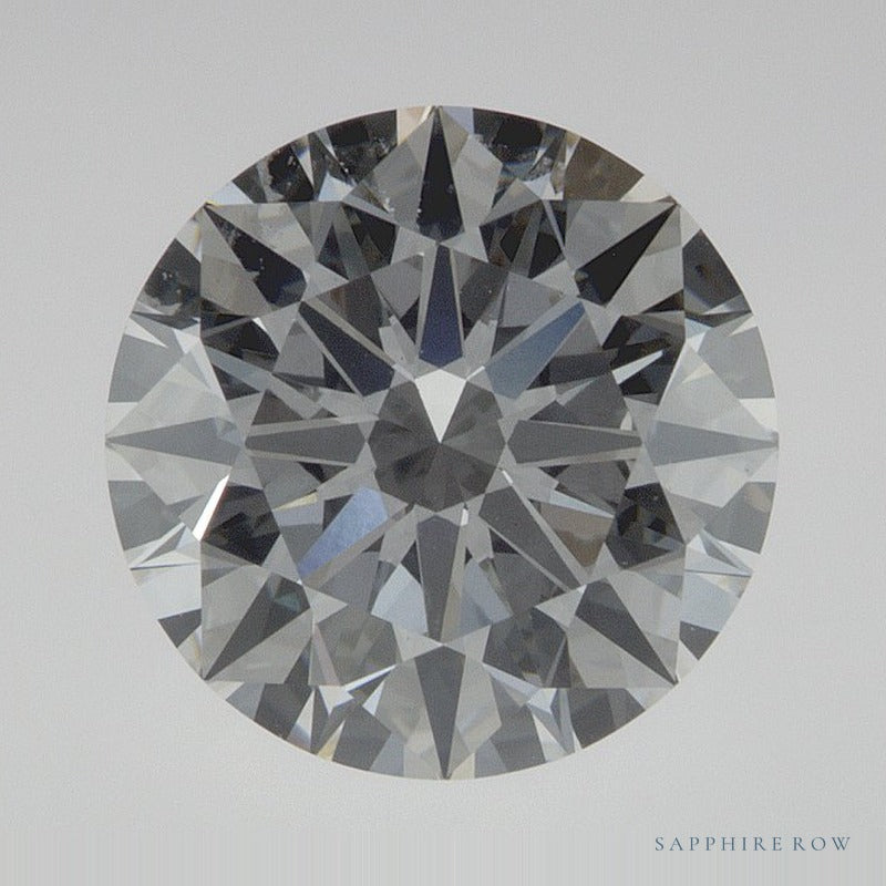 2.60 ct lab-grown diamond, round cut | Sapphire Row · cut7