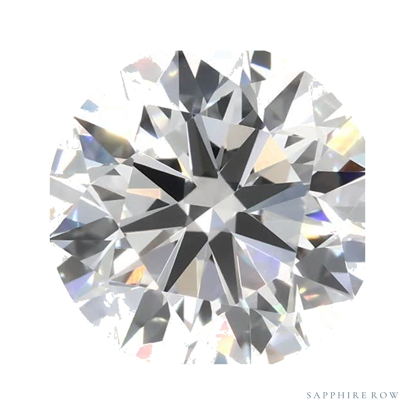 2.60 ct Round Lab-Grown Diamond – E VS1 — Sapphire Row · cut · cut2 · cut3 · cut4