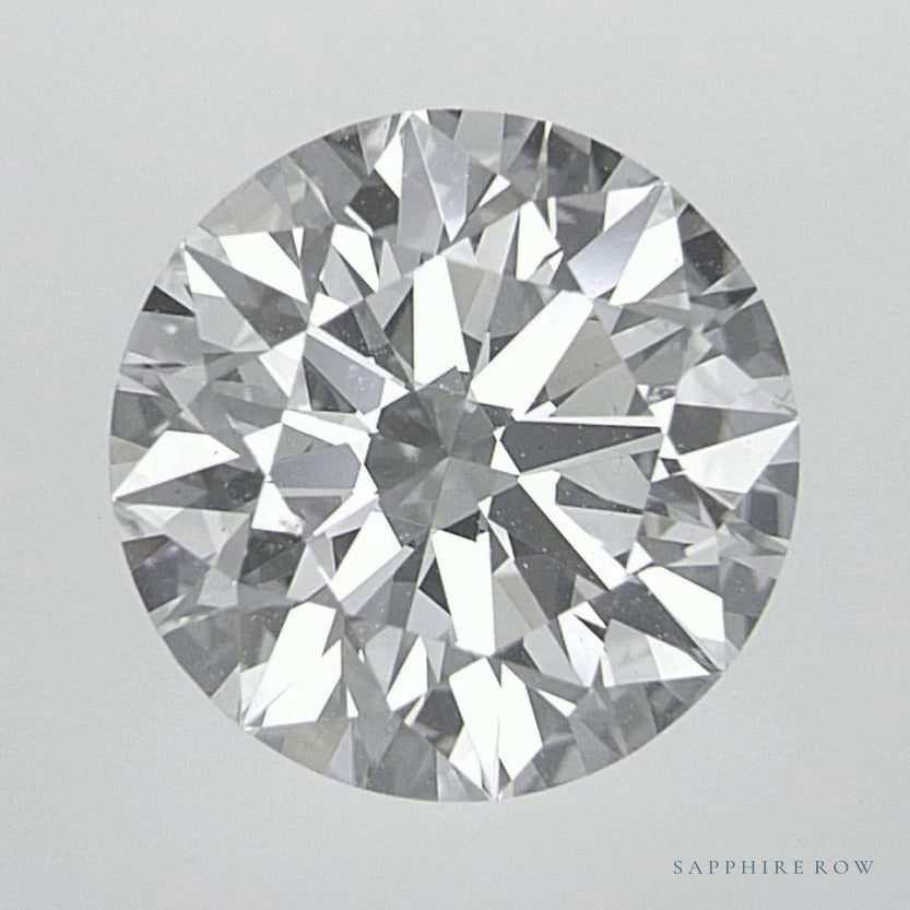 2.60 ct lab-grown diamond, round cut | Sapphire Row · cut7