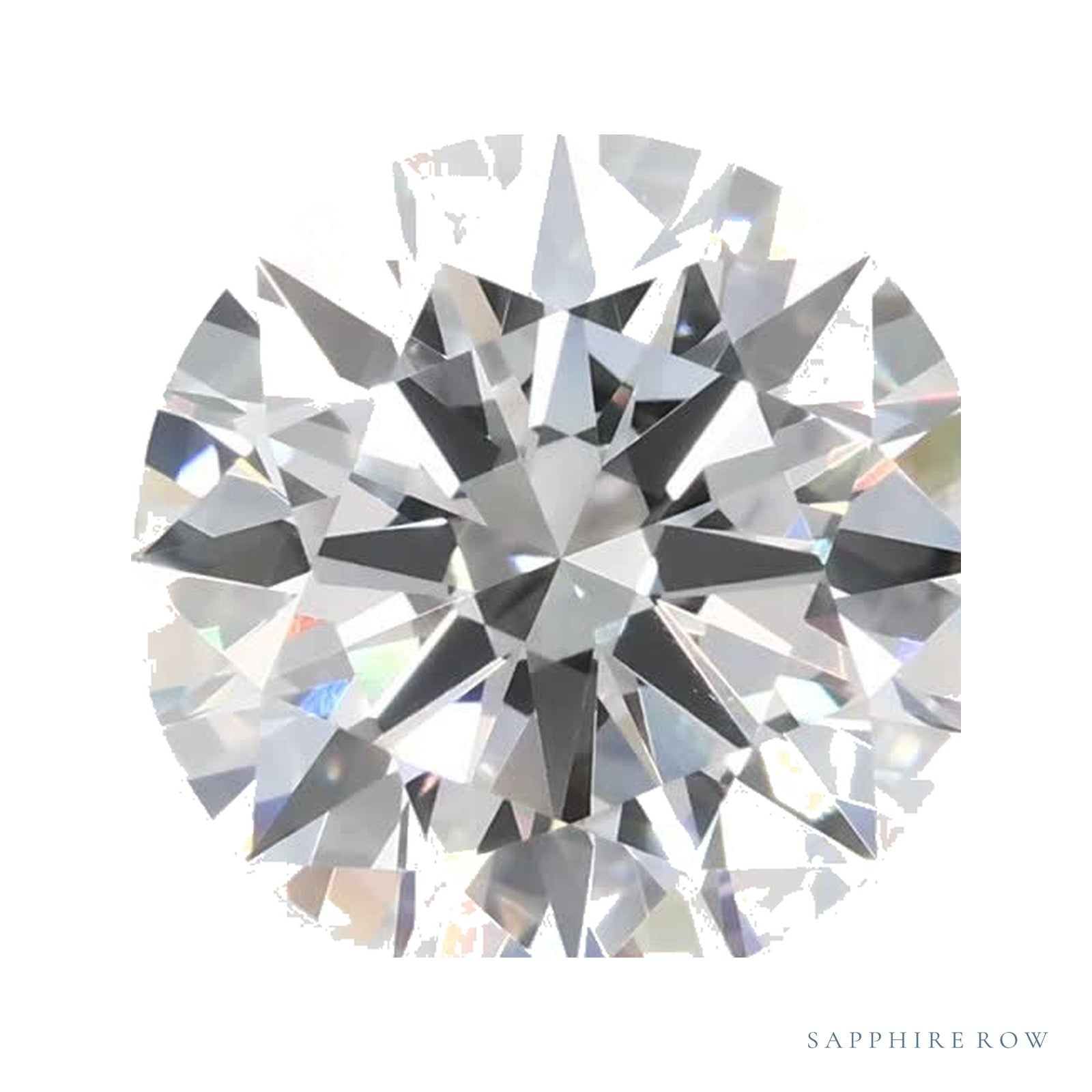 2.60 ct Round Lab-Grown Diamond – E VS1 — Sapphire Row · cut · cut2 · cut3 · cut4