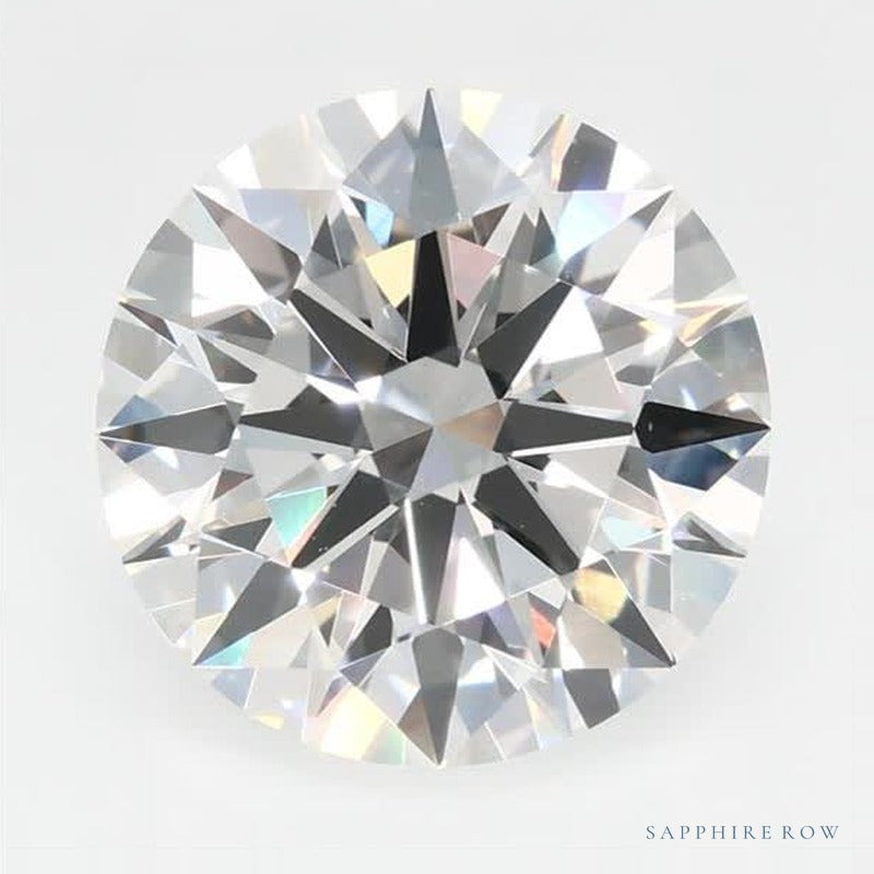2.60 ct lab-grown diamond, round cut | Sapphire Row · cut7