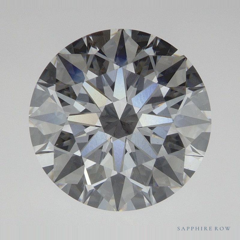 2.59 ct lab-grown diamond, round cut | Sapphire Row · cut7