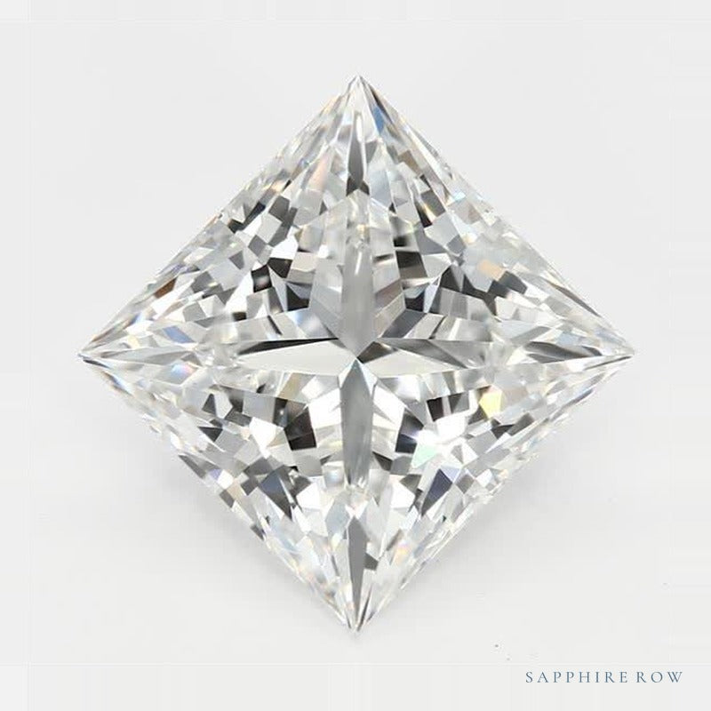 2.59 ct Square Lab-Grown Diamond – E VVS2 — Sapphire Row · cut · cut7