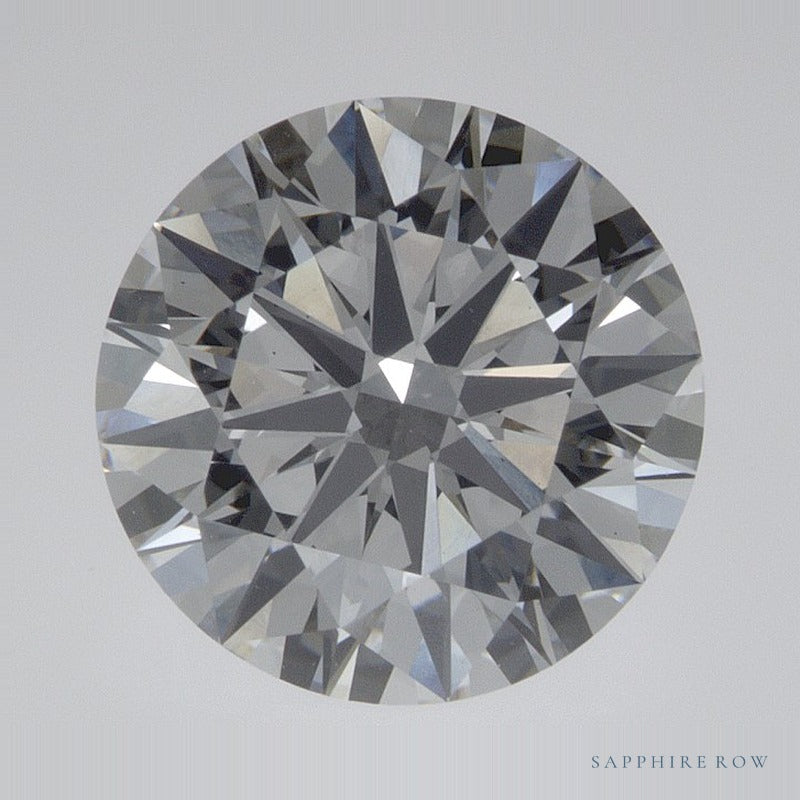 2.59 ct lab-grown diamond, round cut | Sapphire Row · cut7