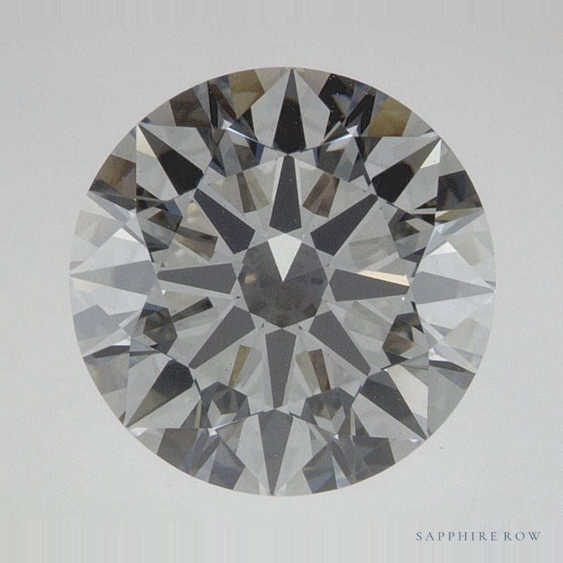 2.58 ct lab-grown diamond, round cut | Sapphire Row · cut7