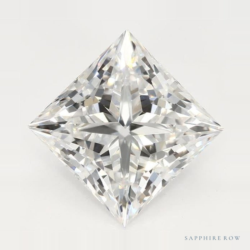 2.58 ct lab-grown diamond, square cut | Sapphire Row · cut7