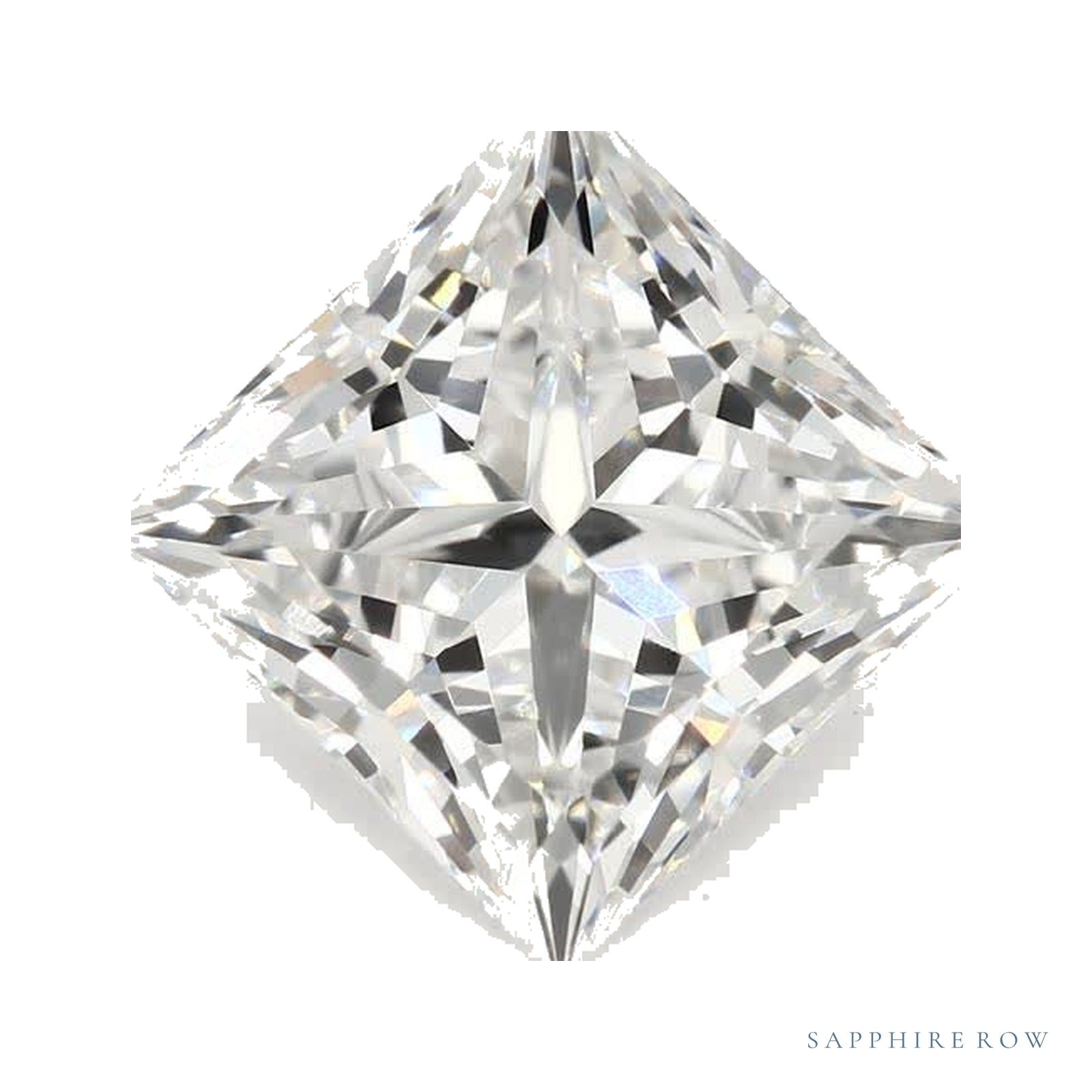 2.58 ct Square Lab-Grown Diamond – D VS1 — Sapphire Row · cut · cut2 · cut3 · cut4