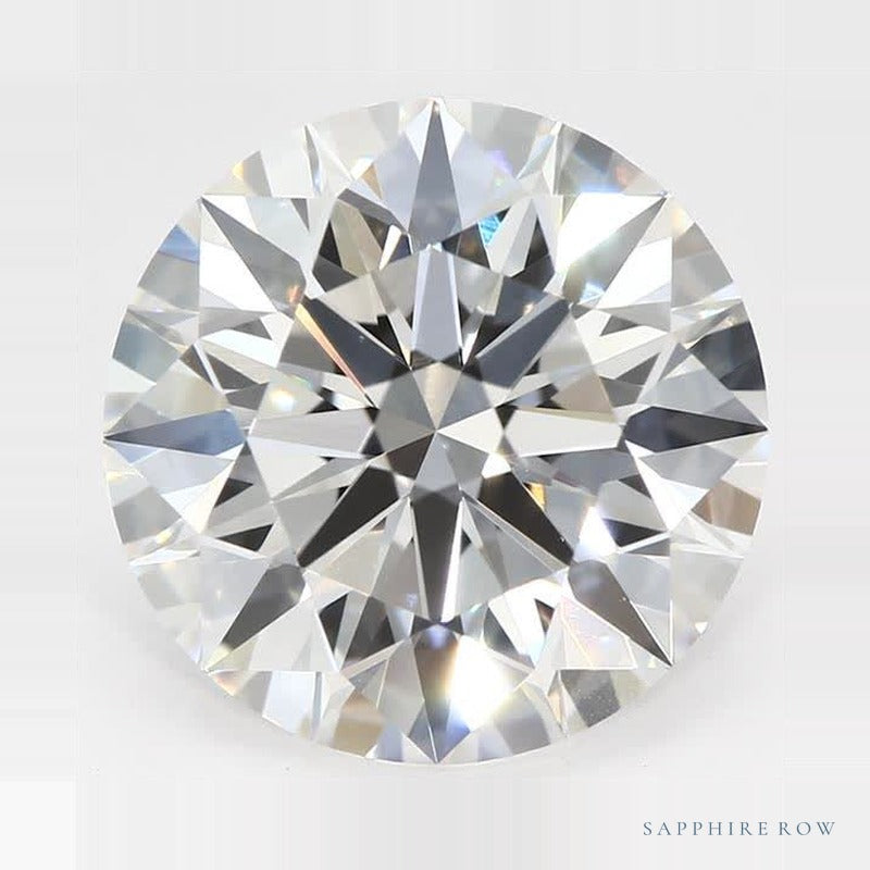 2.58 ct lab-grown diamond, round cut | Sapphire Row · cut7