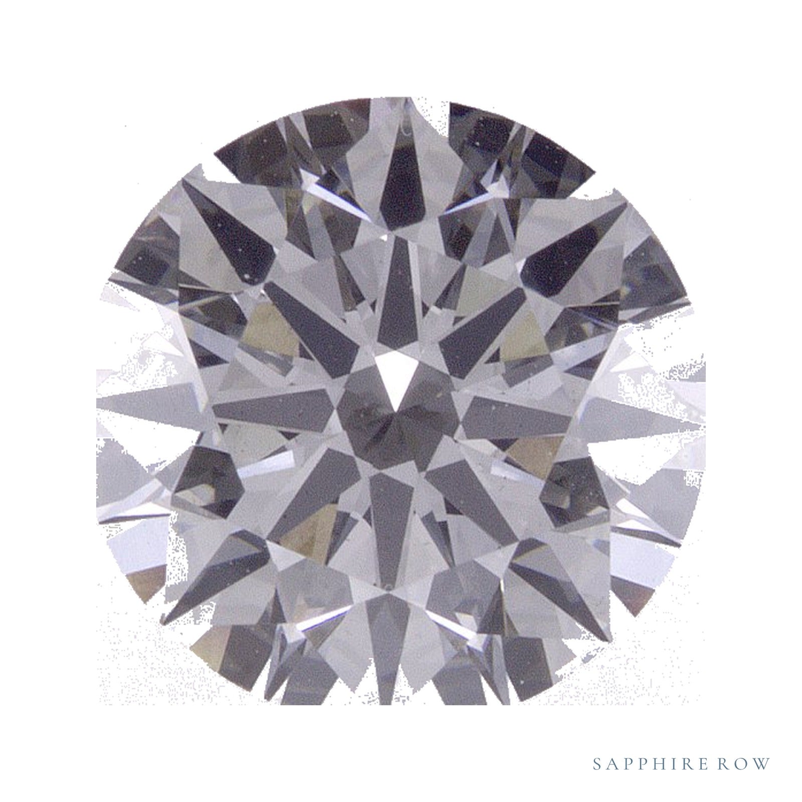 2.58 ct lab-grown diamond, round cut | Sapphire Row · cut4