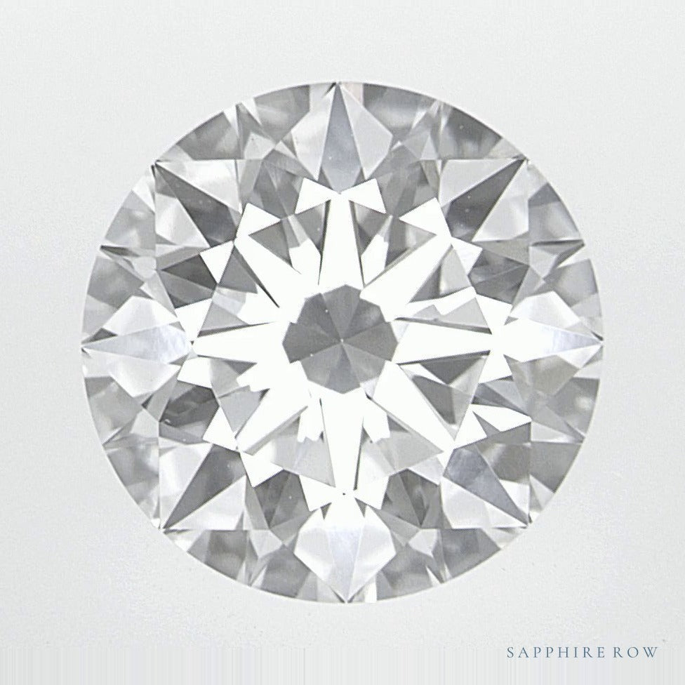 2.58 ct lab-grown diamond, round cut | Sapphire Row · cut7