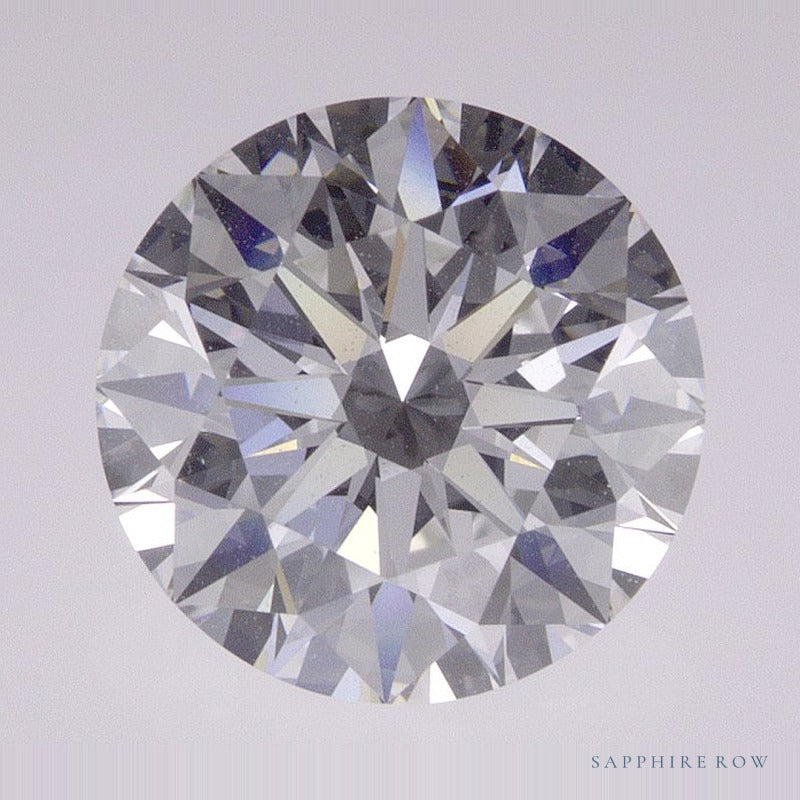 2.57 ct lab-grown diamond, round cut | Sapphire Row · cut7