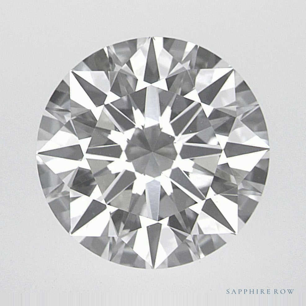 2.57 ct lab-grown diamond, round cut | Sapphire Row · cut7