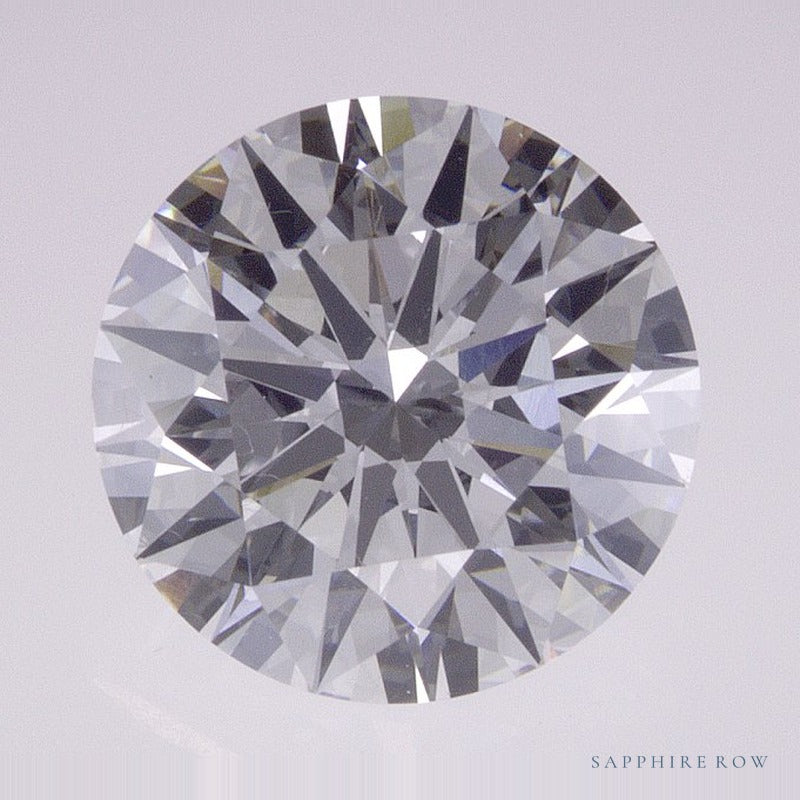 2.57 ct lab-grown diamond, round cut | Sapphire Row · cut7