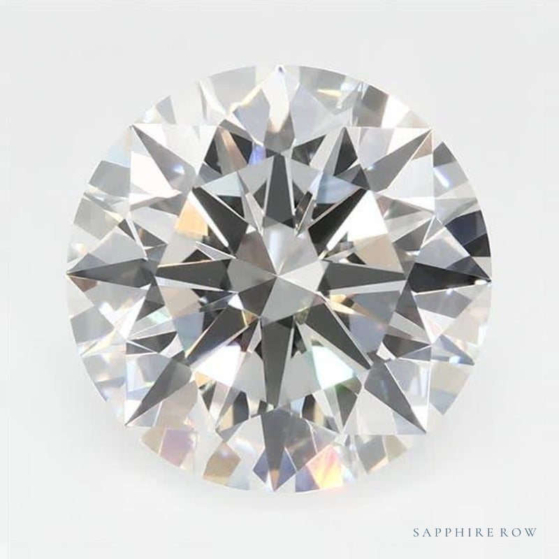 2.57 ct lab-grown diamond, round cut | Sapphire Row · cut7