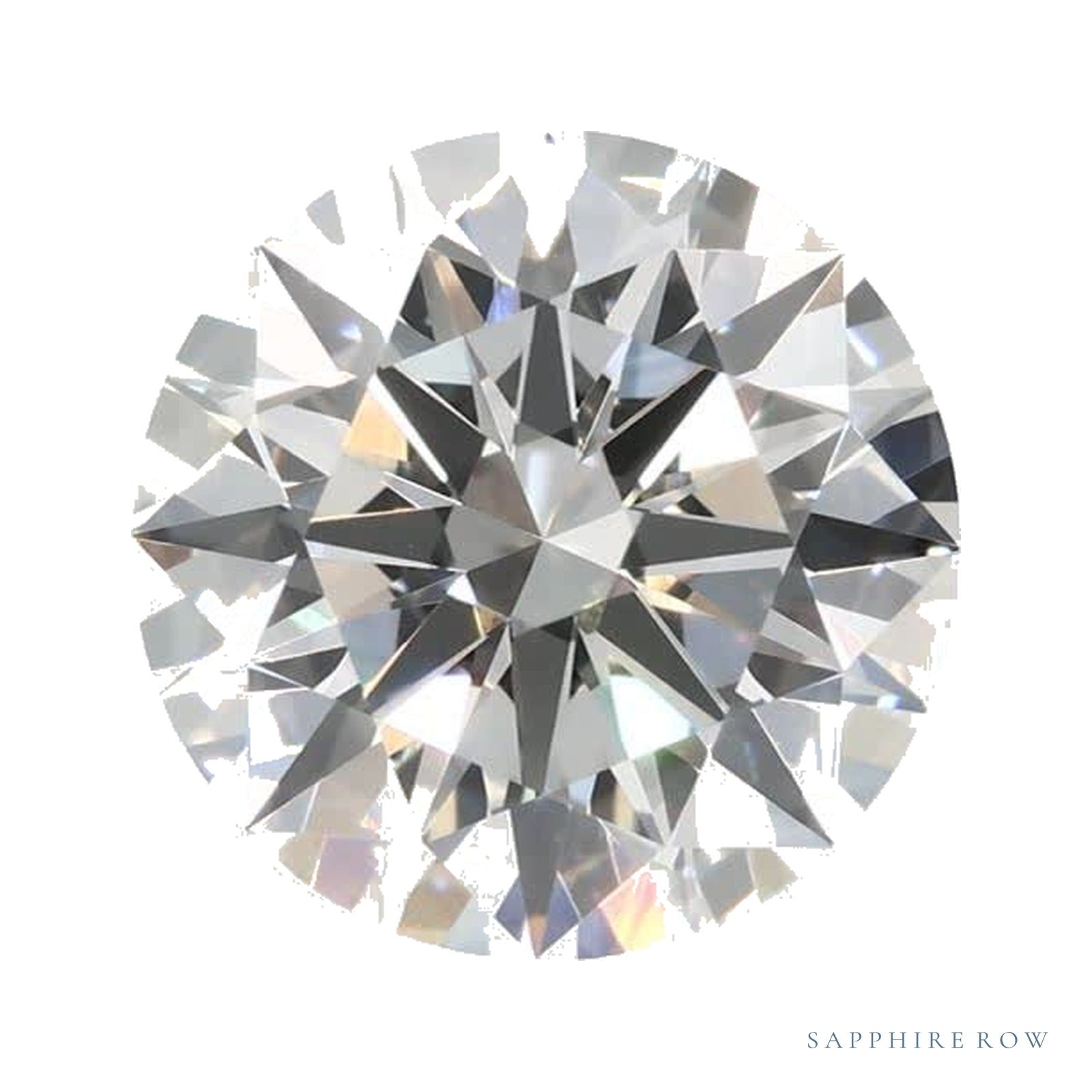 2.57 ct Round Lab-Grown Diamond – F VVS2 — Sapphire Row · cut · cut2 · cut3 · cut4